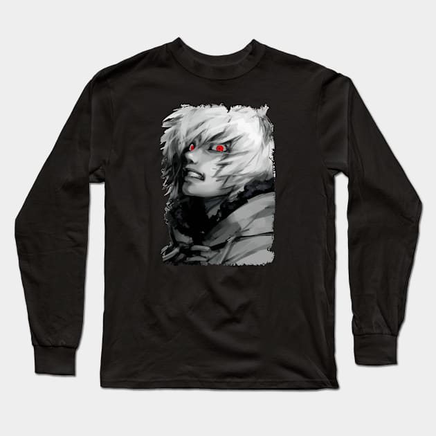 Thorfinn Vinland Saga Long Sleeve T-Shirt by BlackWhiteRed